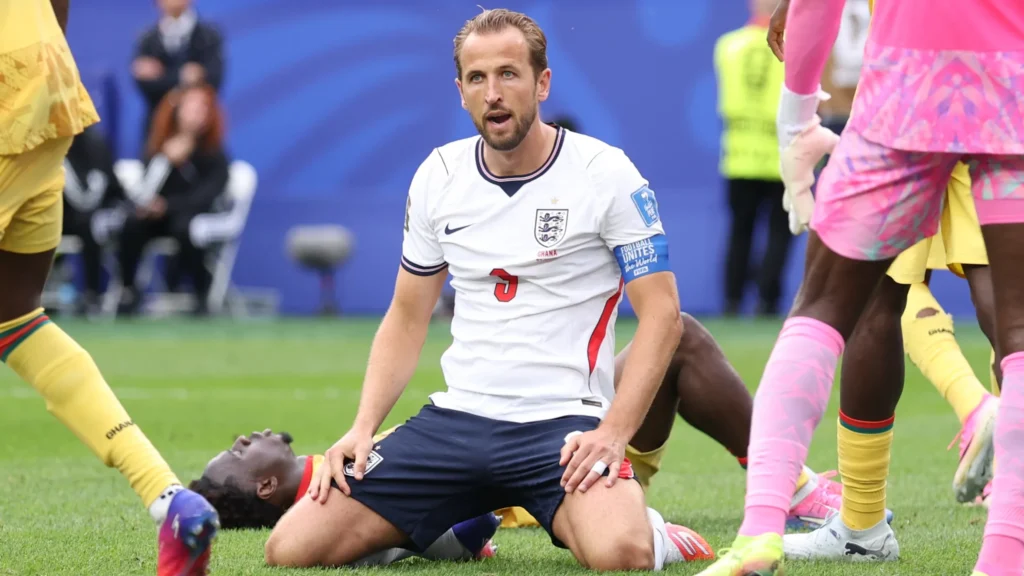 Harry Kane against Ghana