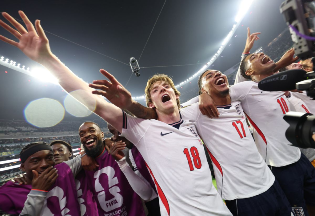 Oasis England players world cup 2026