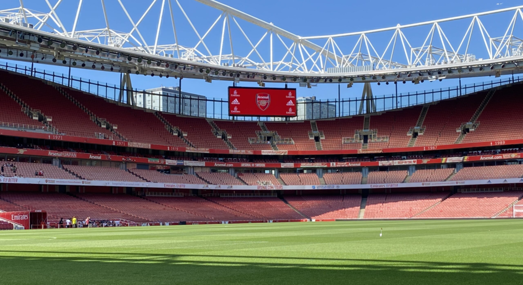 Emirates Stadium in London will host Arsenal vs Dortmund.